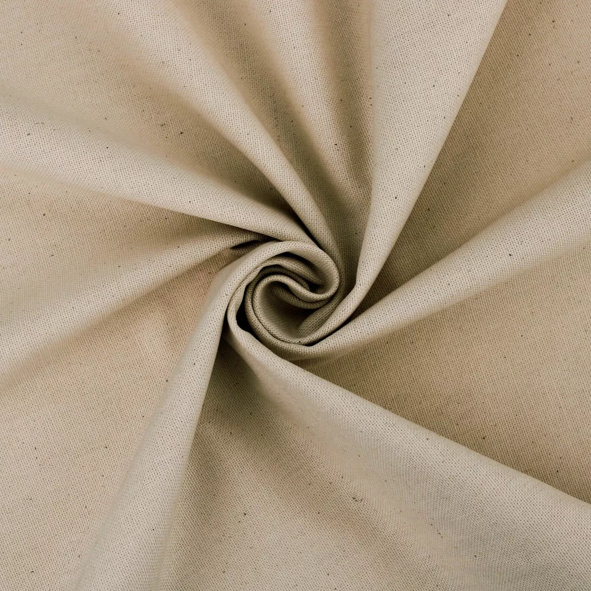 Medium-Weight Plain Cotton Canvas - Beige