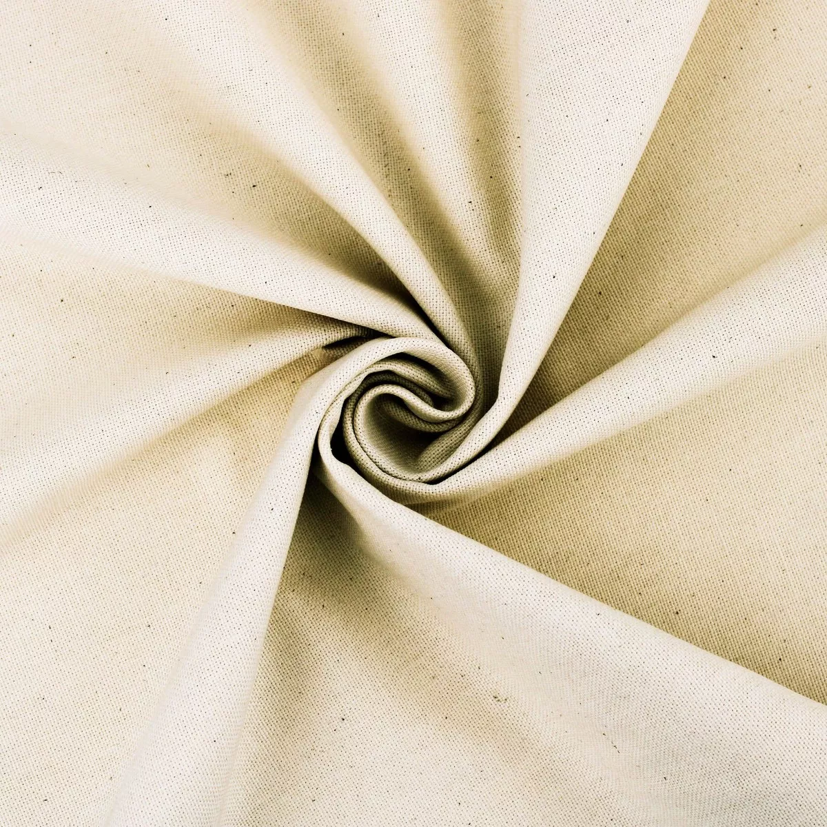 Medium-Weight Plain Cotton Canvas - Cream