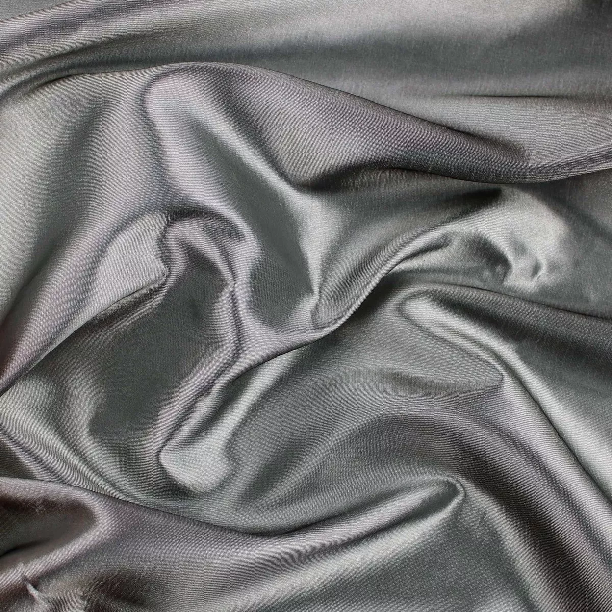 Metallic Taffeta - Silver