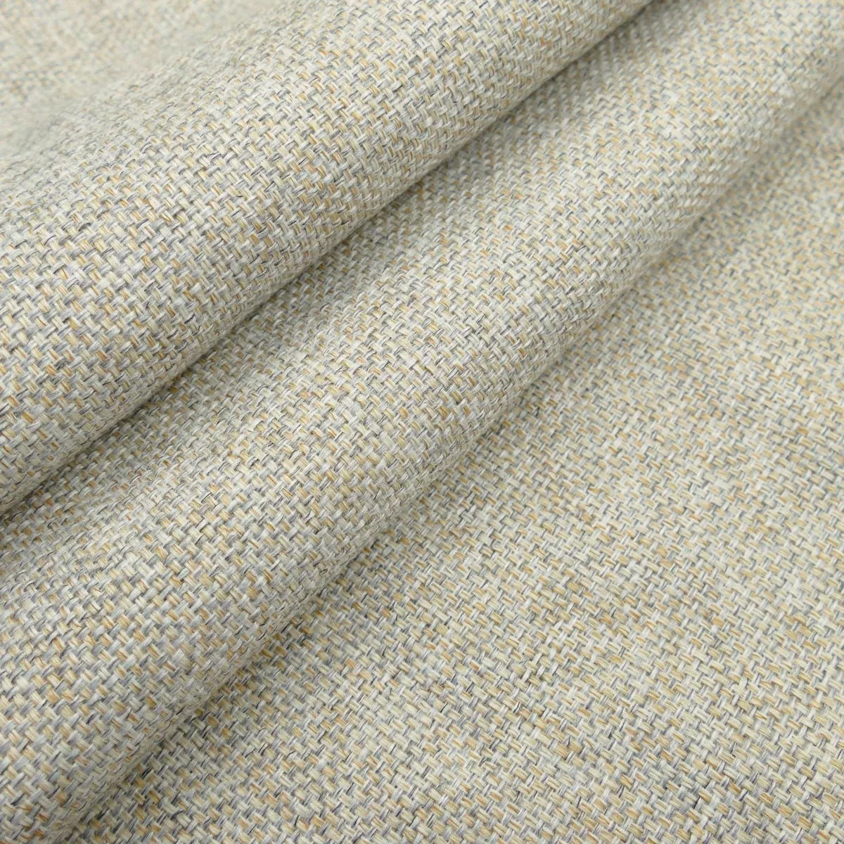 Panama Upholstery Basketweave - Ivory Platinum