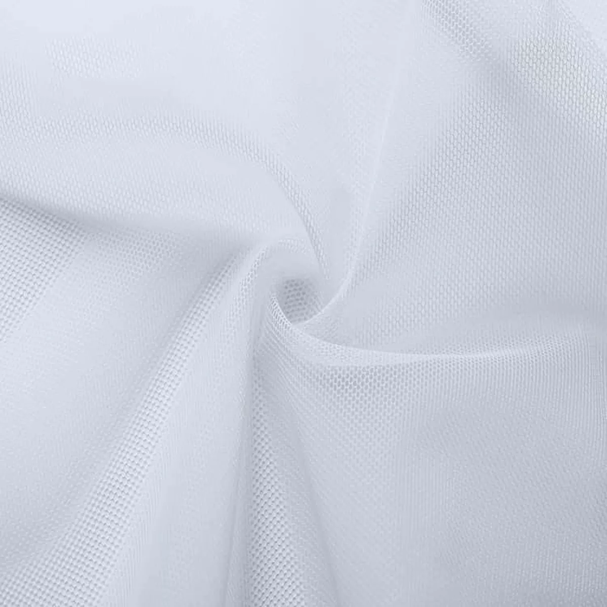 Power Mesh 4 Way Stretch - Bright White