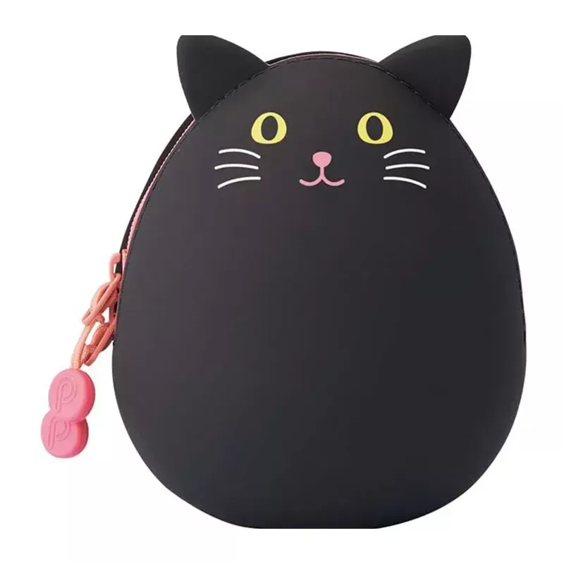PuniLabo Egg Pouch - Black Cat