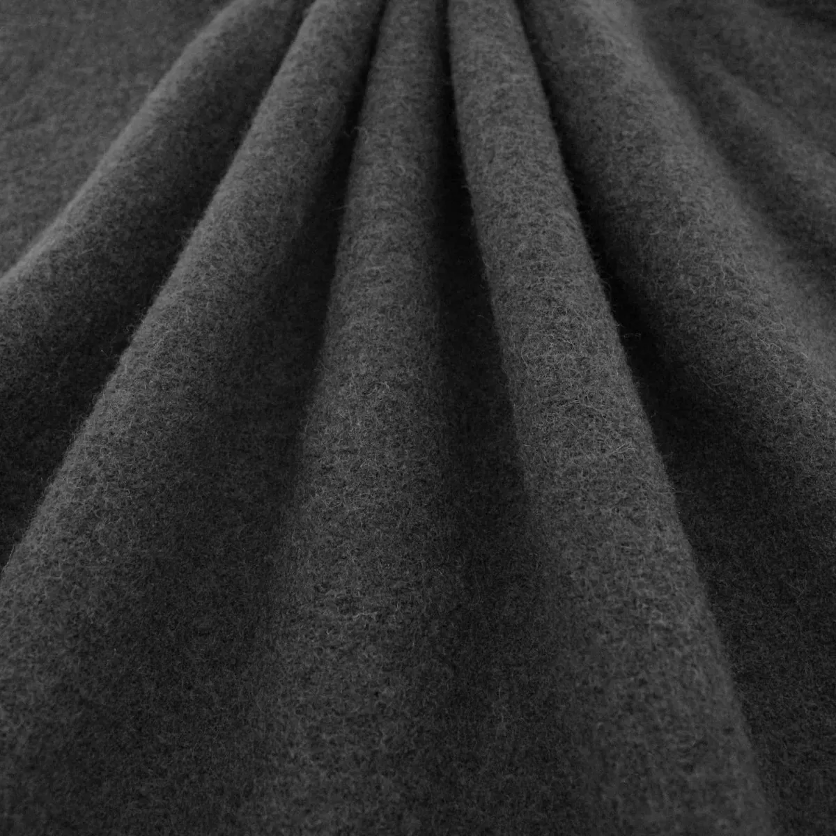 Pure Boiled Wool - Grey