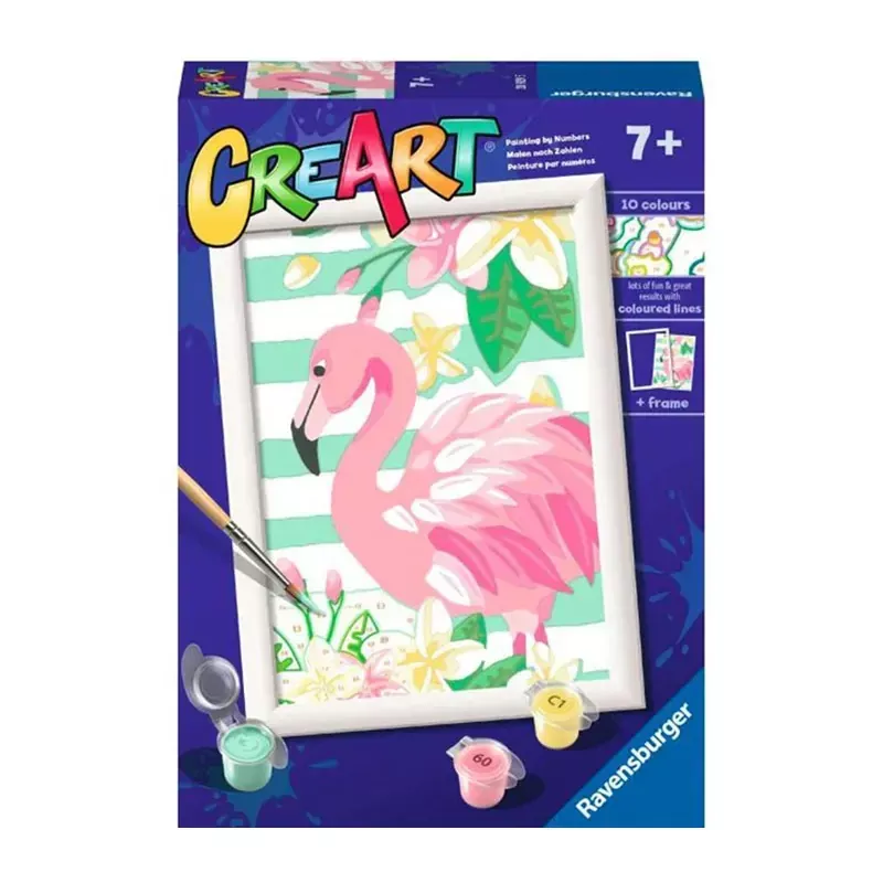 Ravensburger Think Pink CreArt Paint by Number Kit