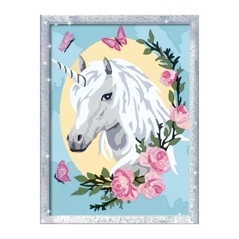 Ravensburger Unicorn Portrait CreArt Painting Number