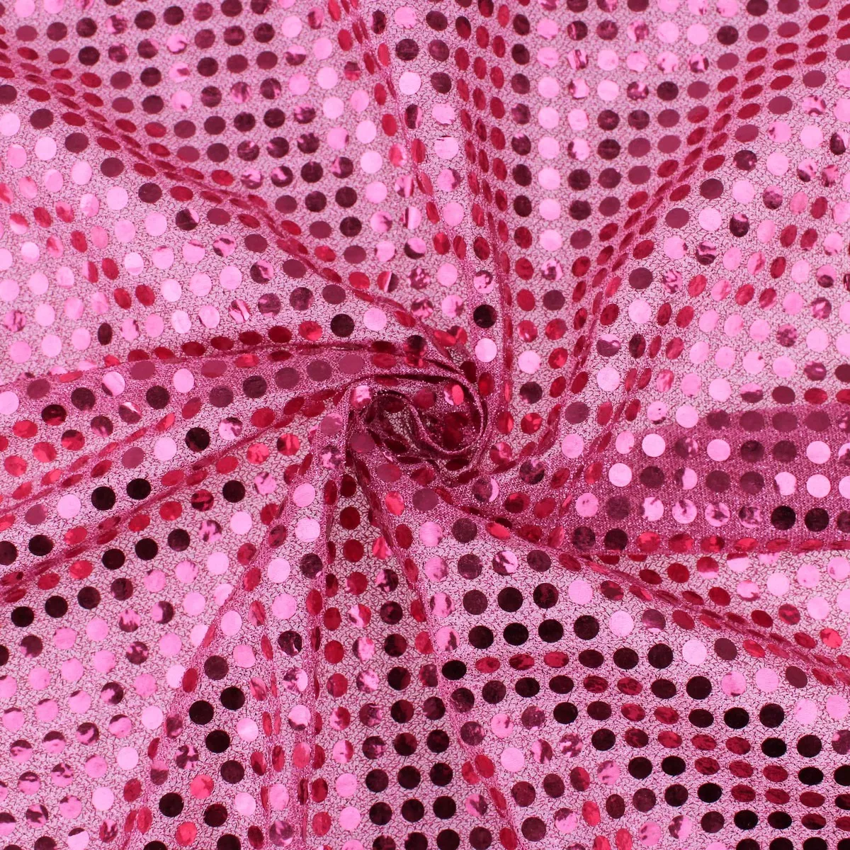 Sequins on a shimmering backing - Pink