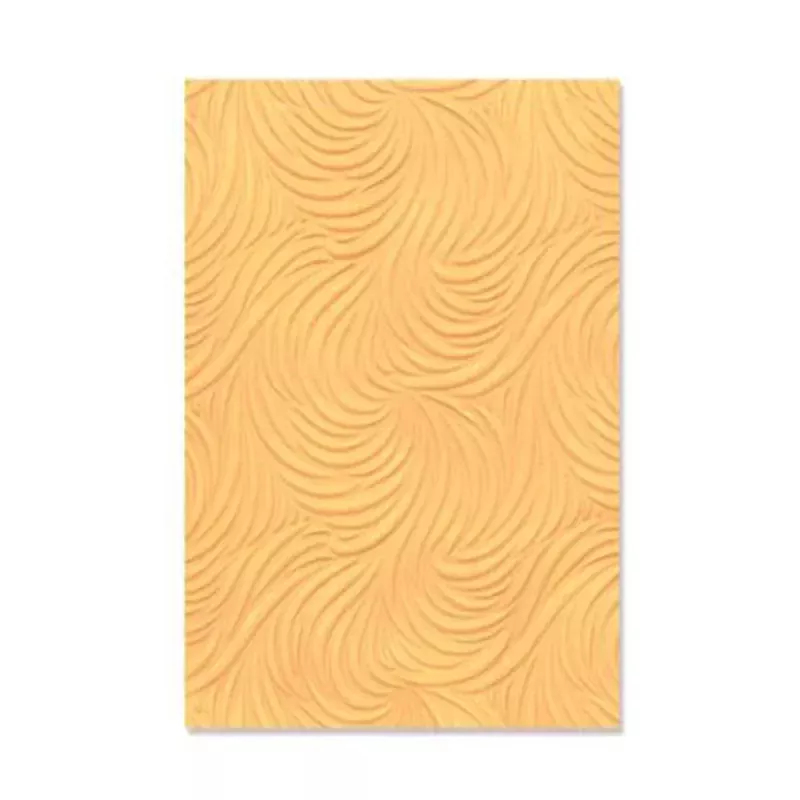 Sizzix 3-D Textured Impressions Embossing Folder - Flowering Waves
