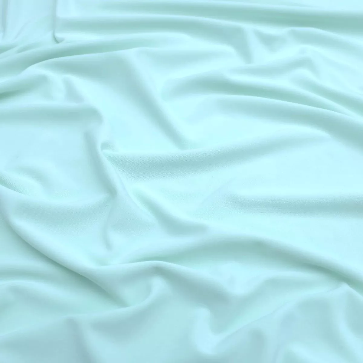 Soft Touch Elastane Dressmaking Fabric- Aqua Mist