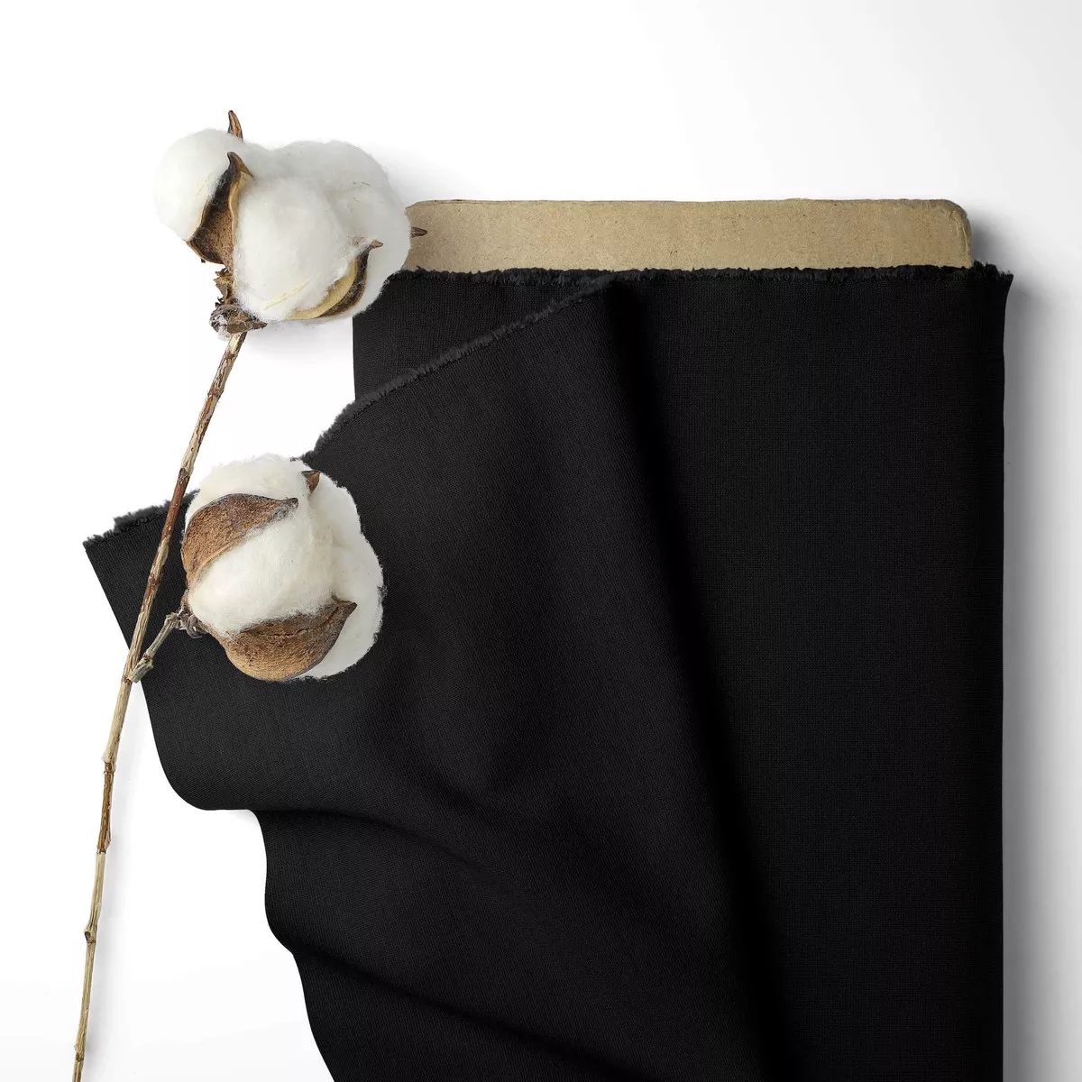 Solid Colour 100% Cotton Sheeting - Black