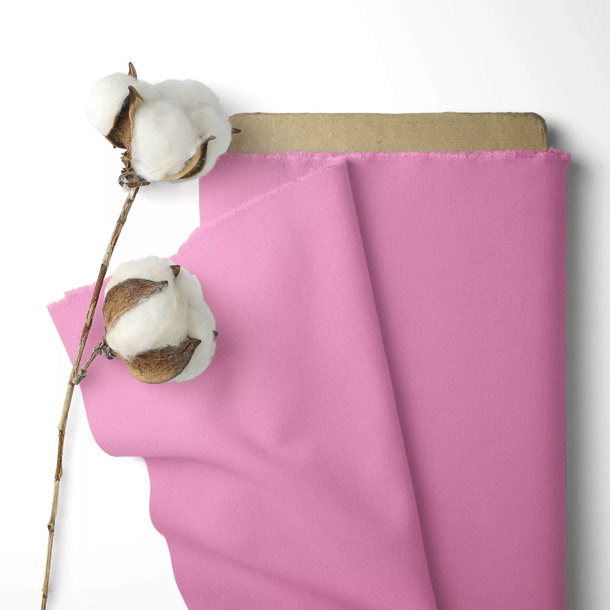 Solid Colour 100% Cotton Sheeting - Can Can Pink