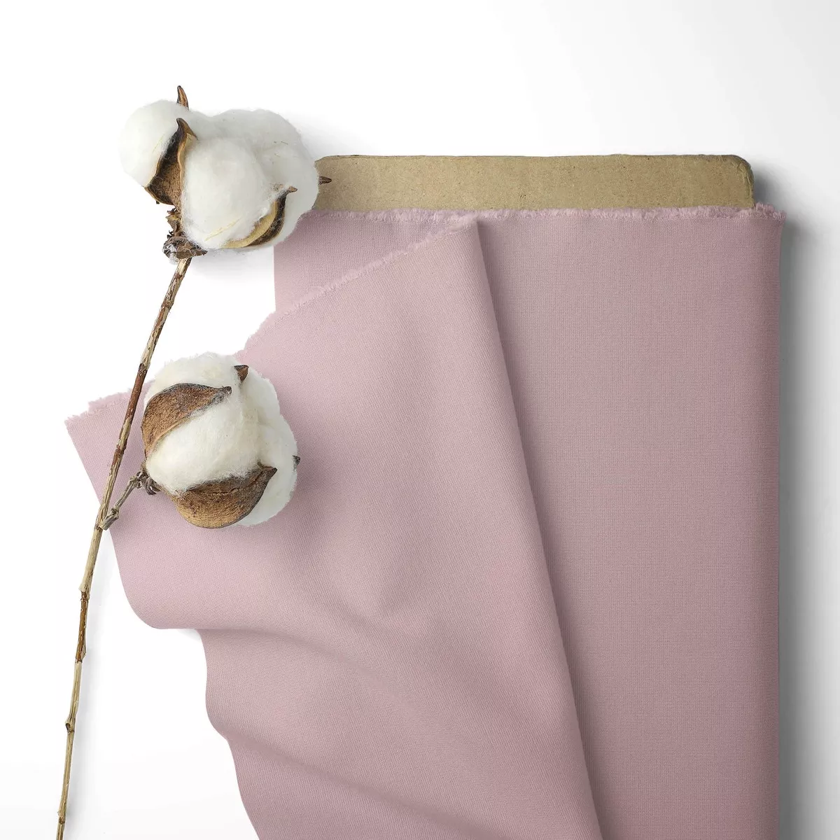Solid Colour 100% Cotton Sheeting - Crepe Pink
