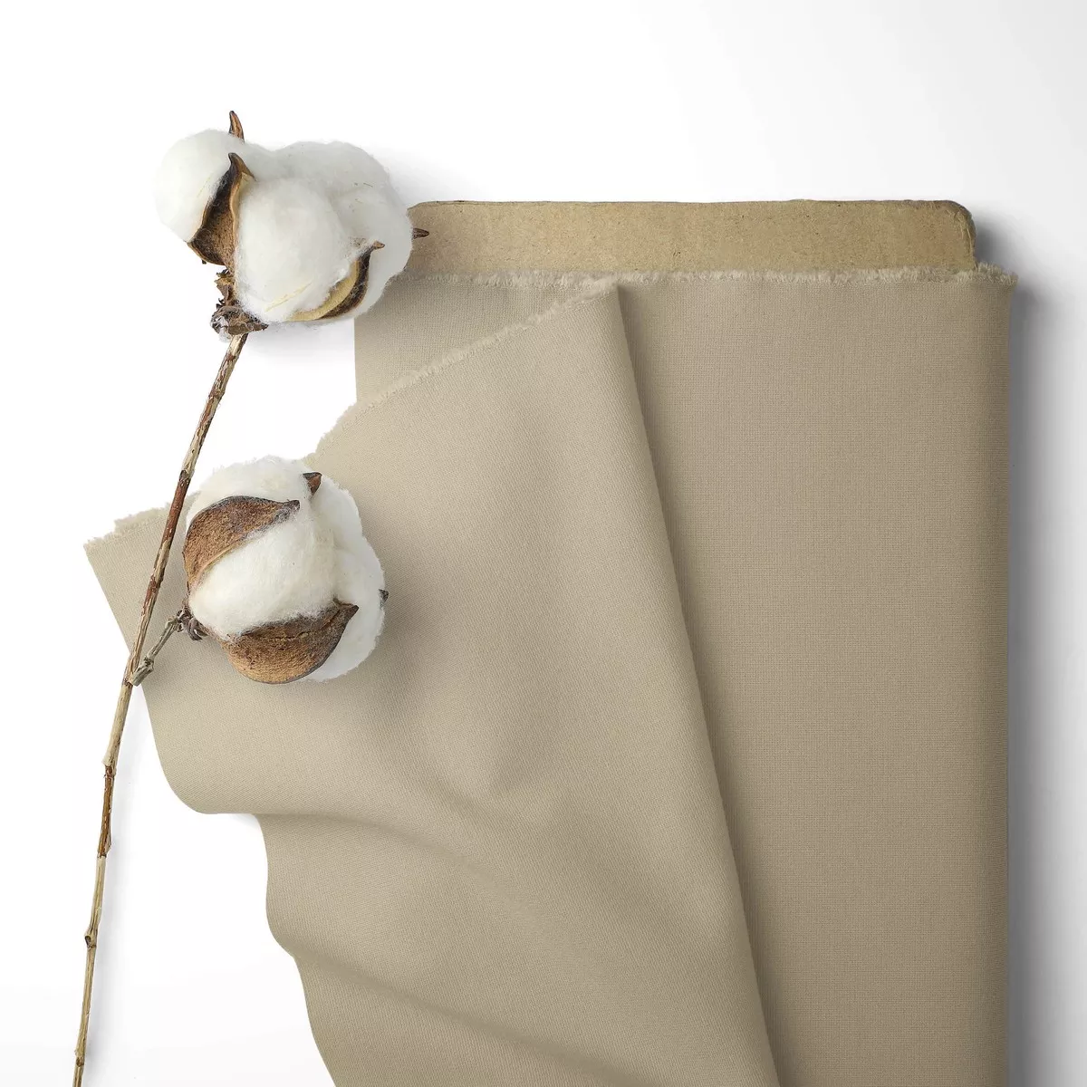 Solid Colour 100% Cotton Sheeting - Heathered Grey
