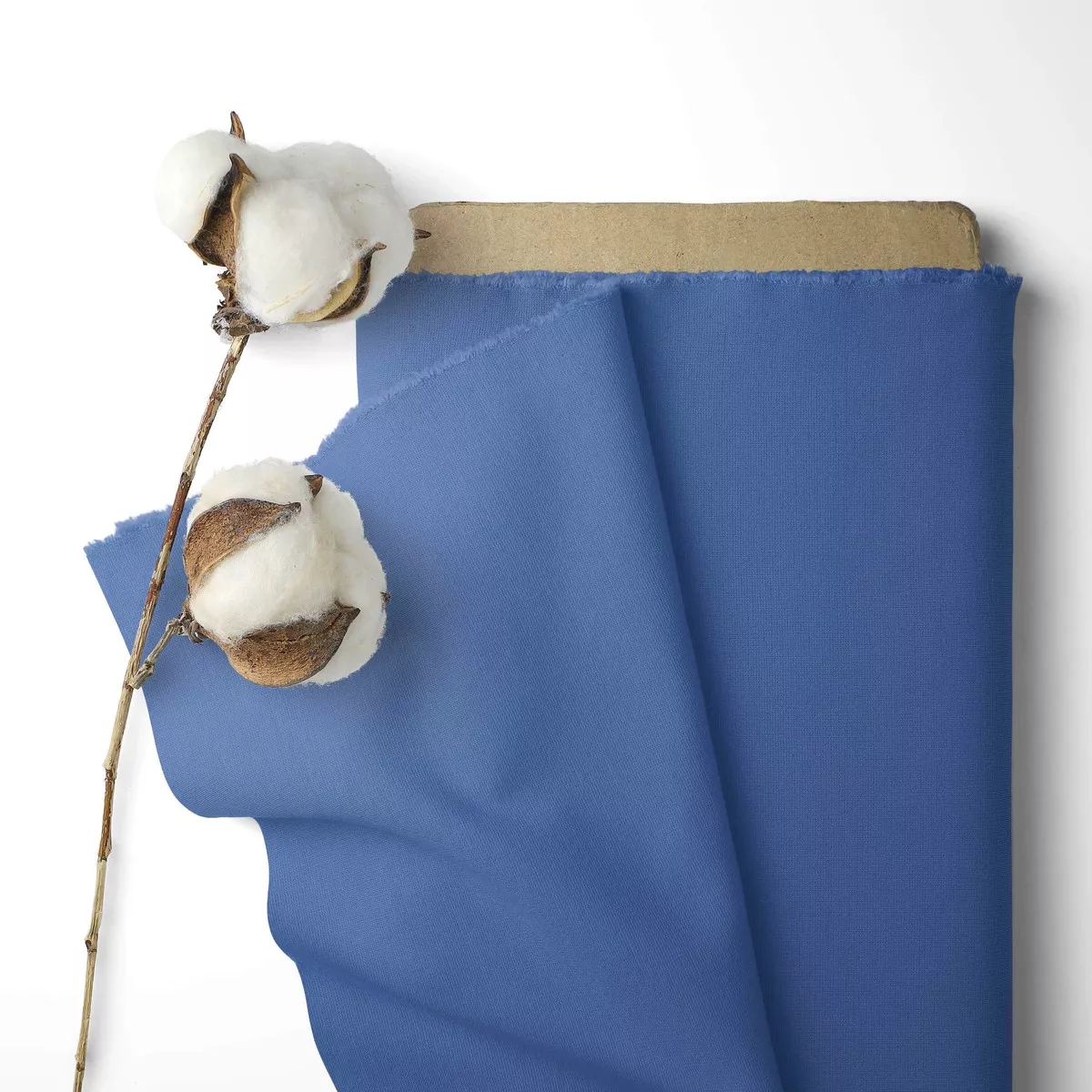 Solid Colour 100% Cotton Sheeting - Kashmir Blue