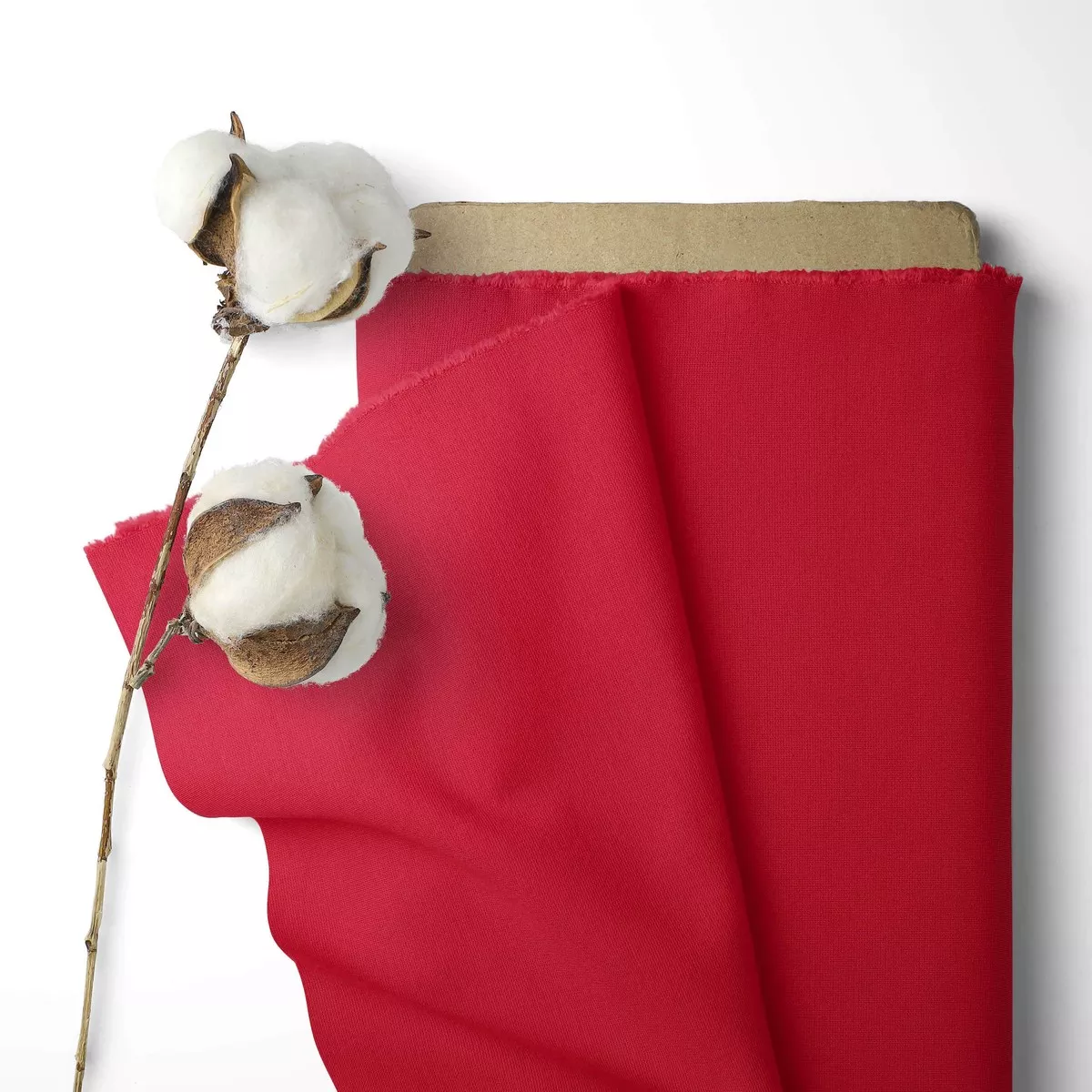 Solid Colour 100% Cotton Sheeting - Maroon Flush
