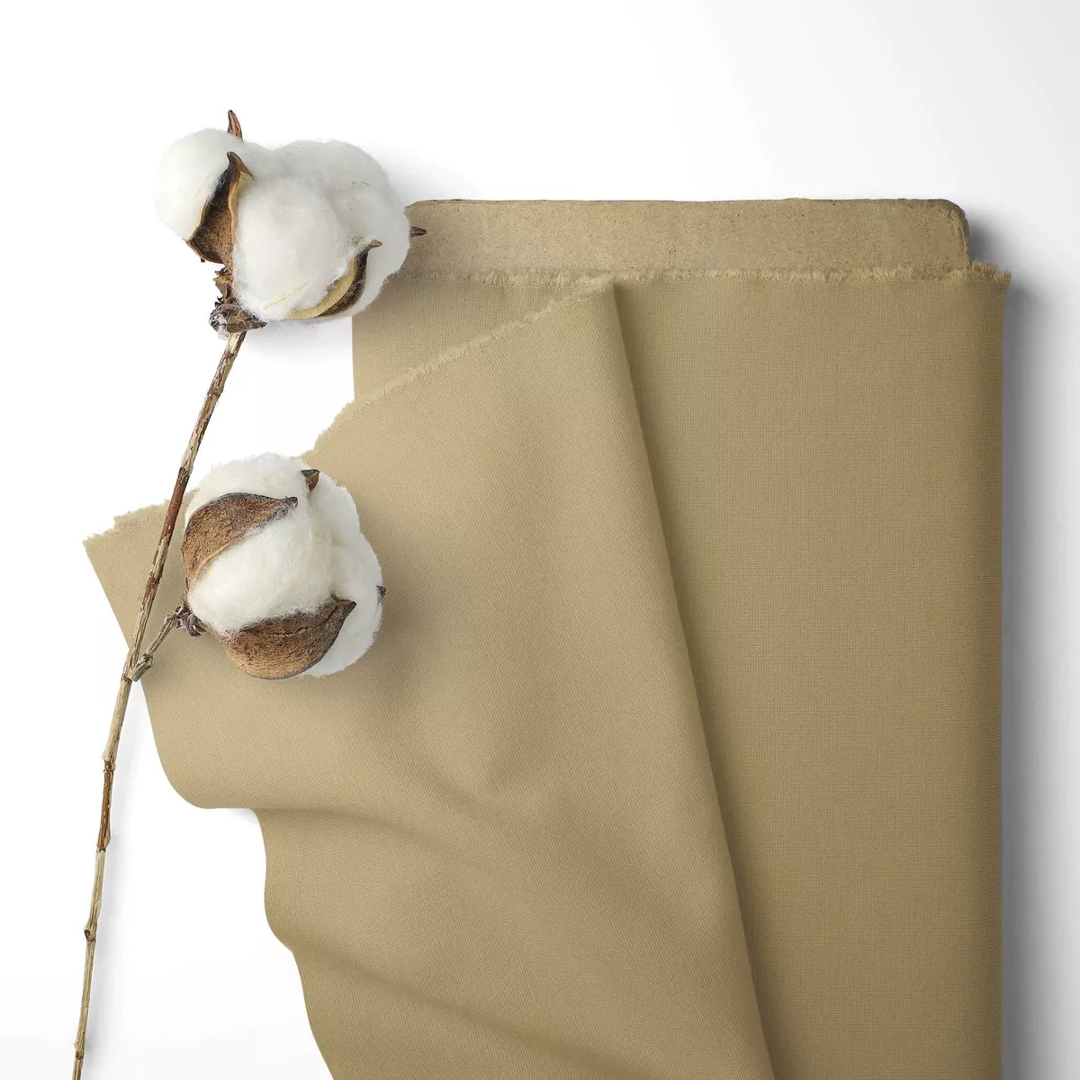 Solid Colour 100% Cotton Sheeting - Mongoose