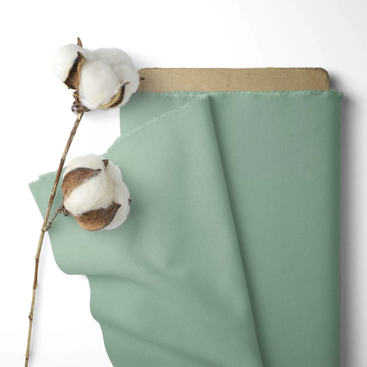 Solid Colour 100% Cotton Sheeting - Summer Green