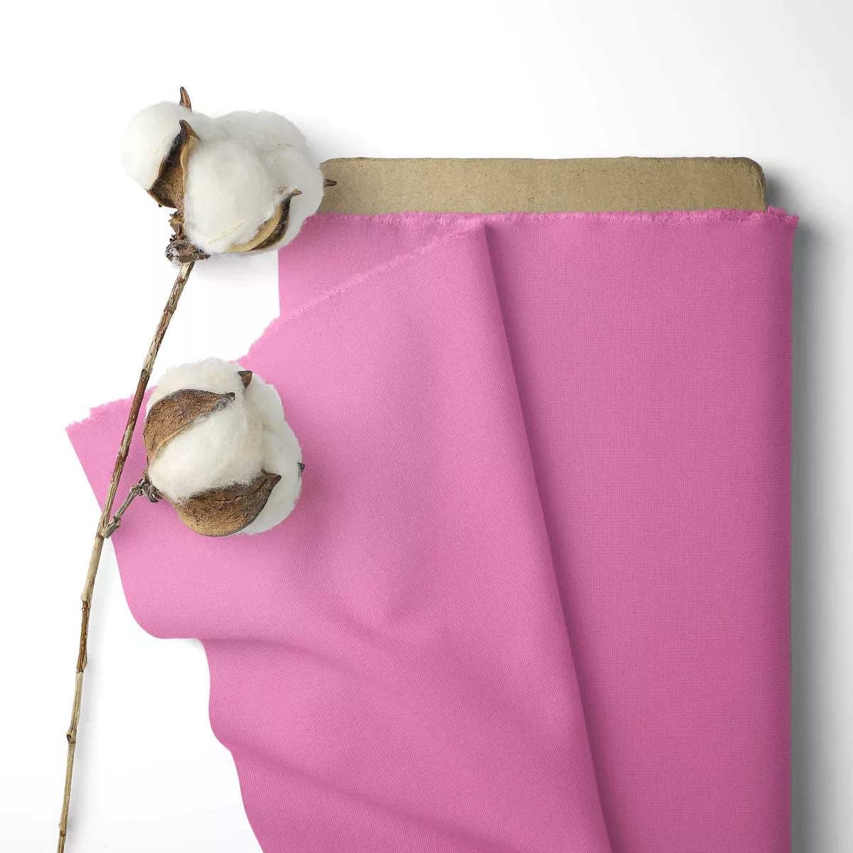 Solid Colour 100% Cotton Sheeting - Unicorn Pink