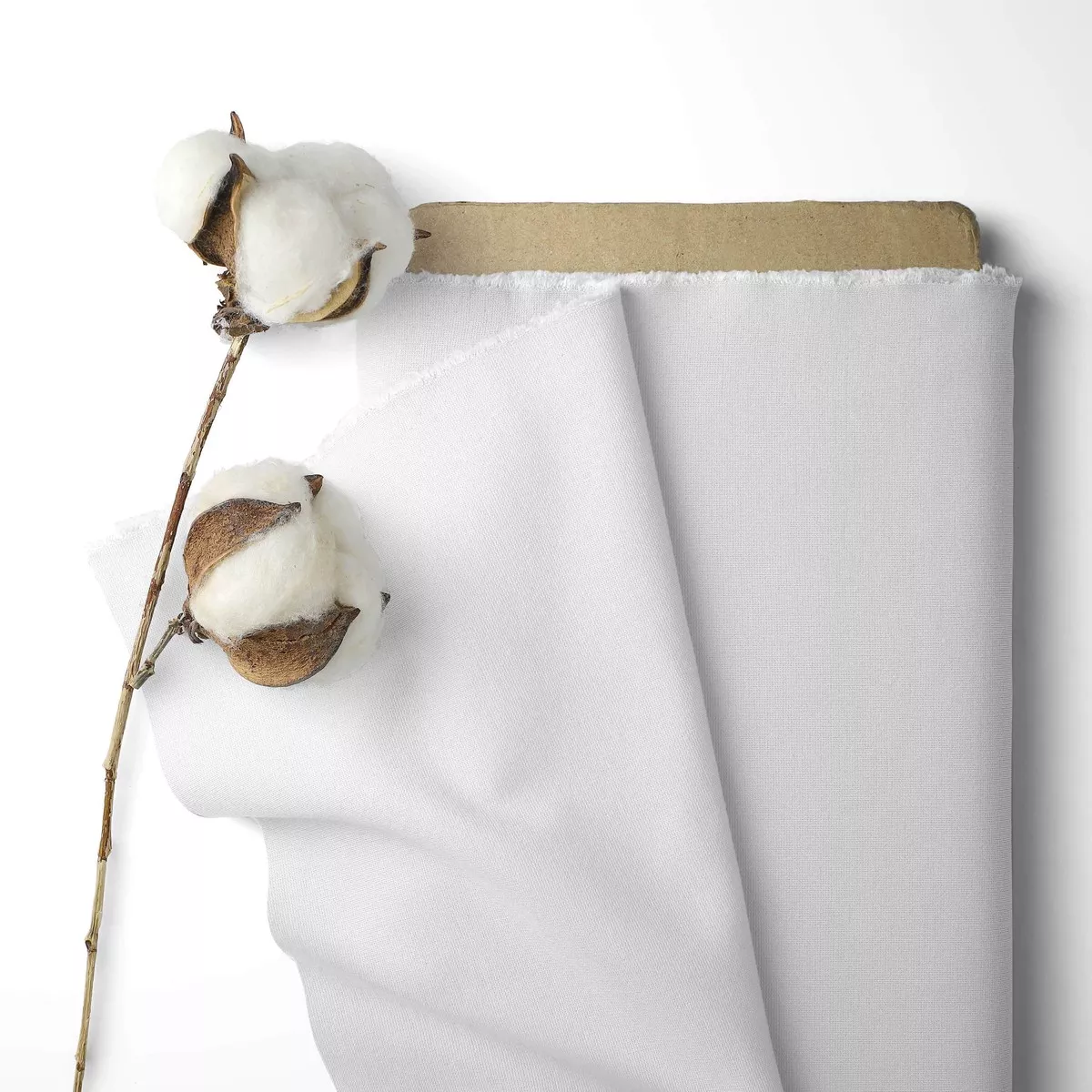 Solid Colour 100% Cotton Sheeting - White