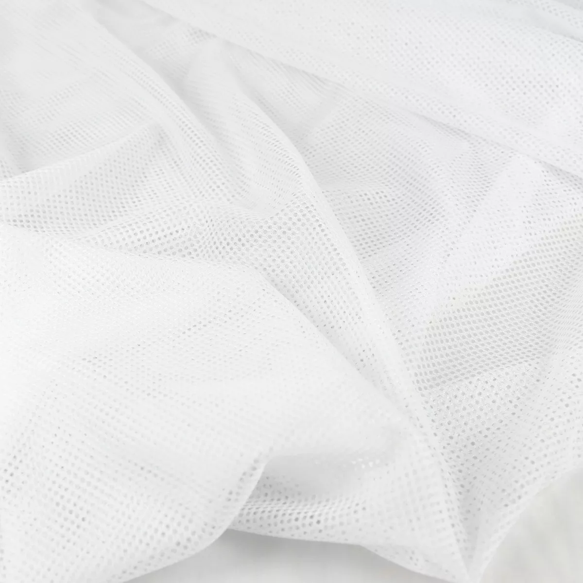 Sport Breathable Mesh Lining - White