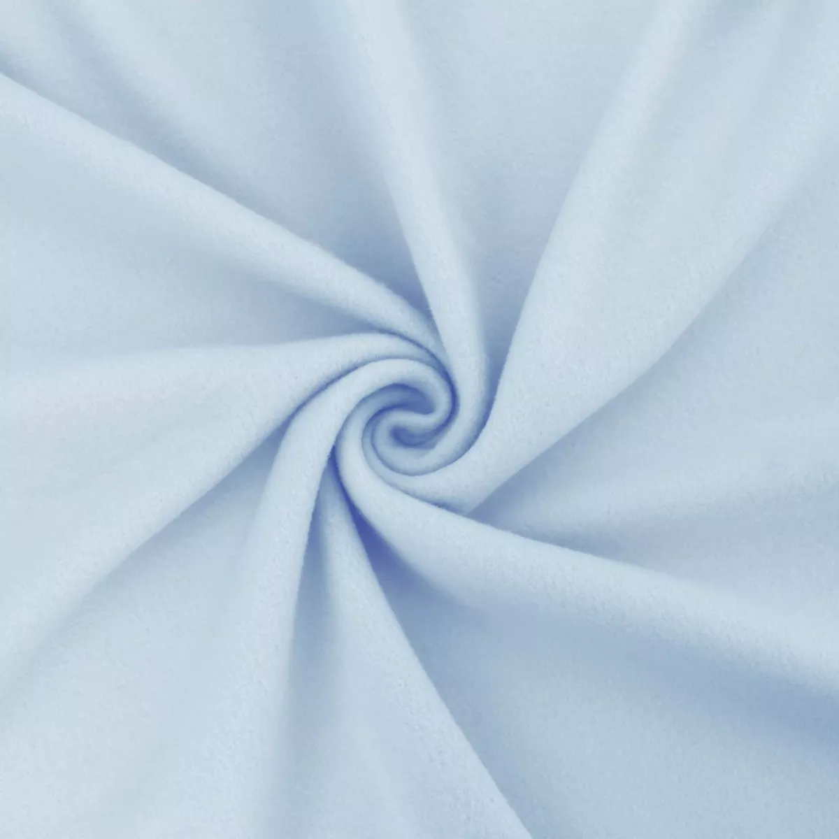 Warm Anti Pill Polar Fleece - Pale Blue-fabric