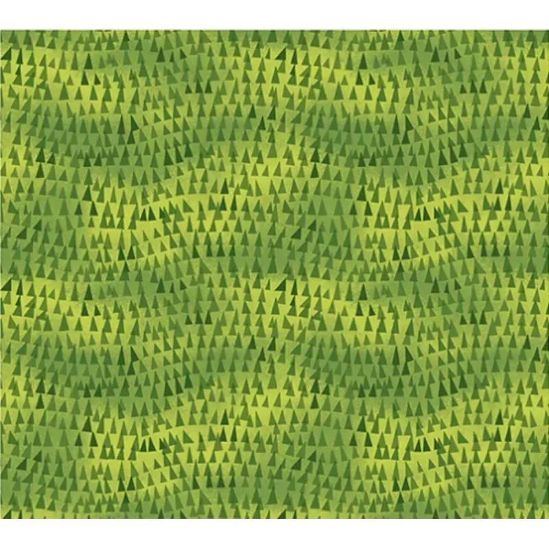 Wild North Triangle Tops Leaf Yardage