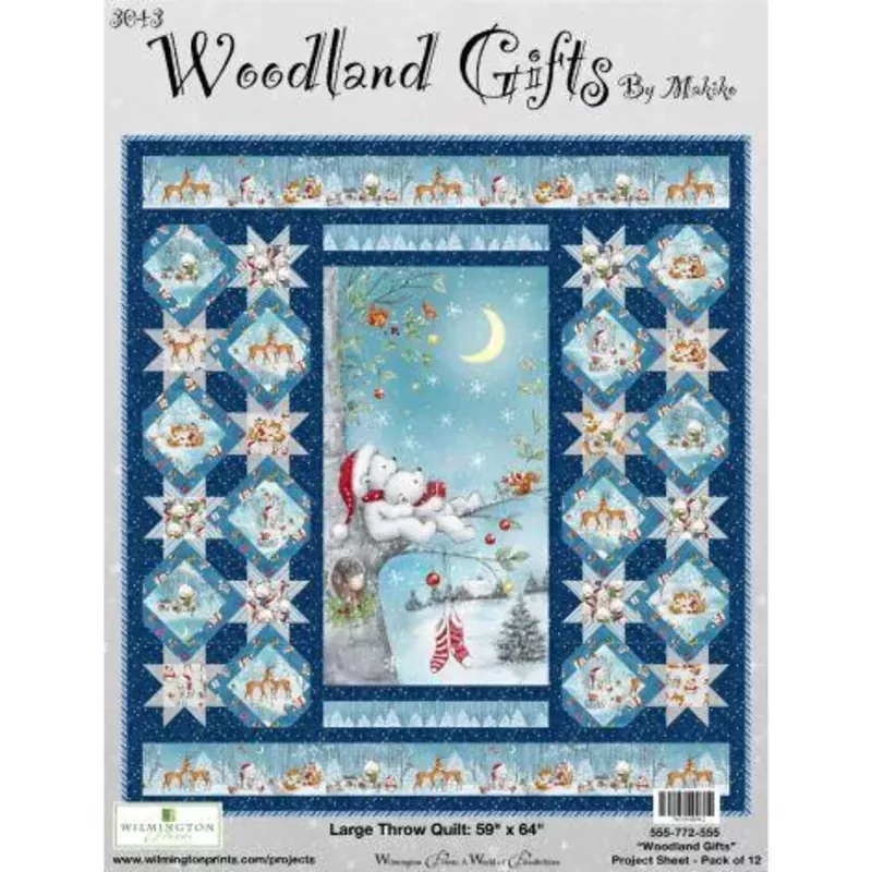 Wilmington Prints - Woodland Gifts -Project Sheet