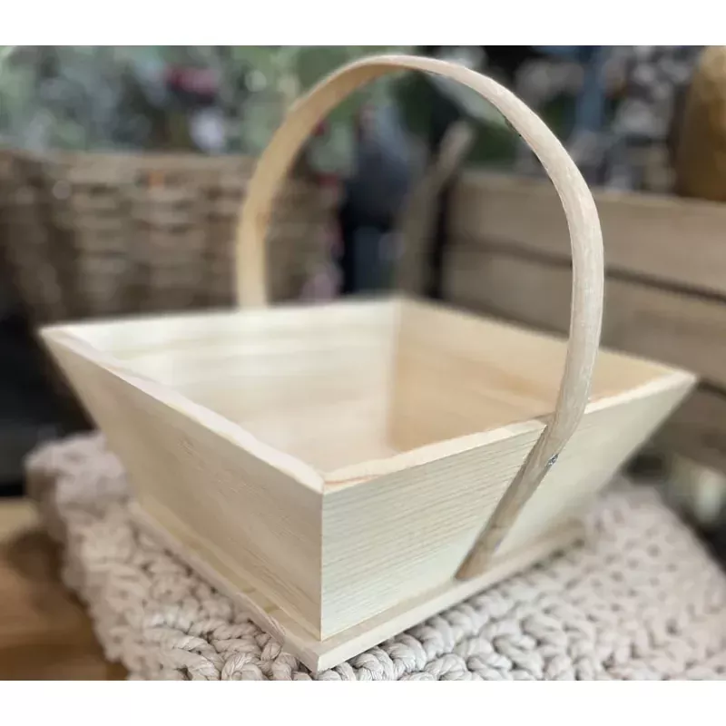 Wooden Basket - Large