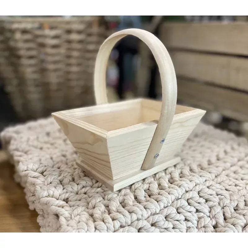 Wooden Basket - Small