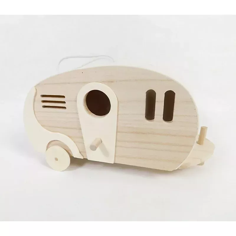 Wooden Camper Birdhouse