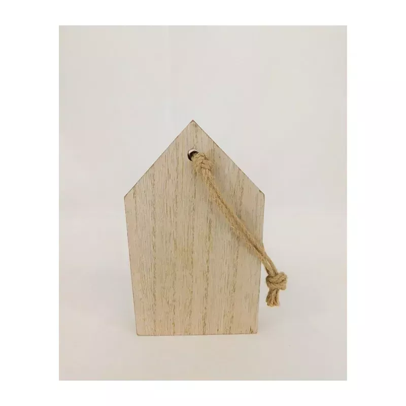 Wooden Tag Wall Art - 4-inch x 6.8-inch