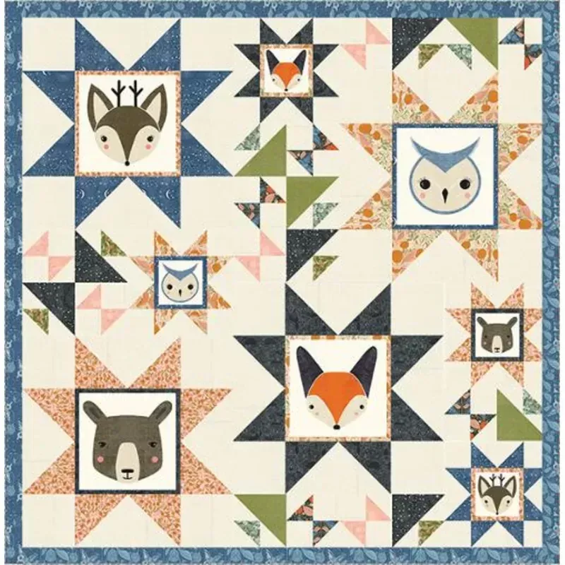Woodland Friends Quilt Pattern by Stacie Bloomfield - GB 081