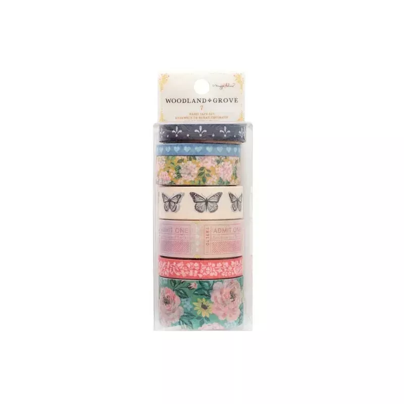 Woodland Grove 7pk Washi Tape