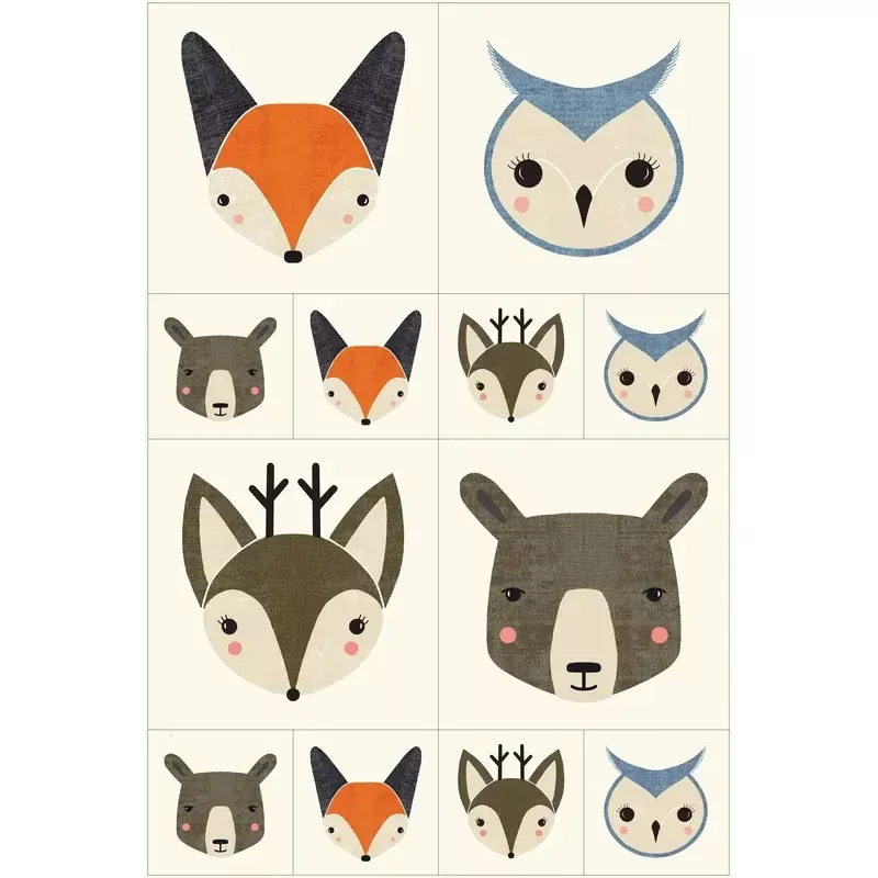 Woodland Wonder Panel 23 x 44" Moda