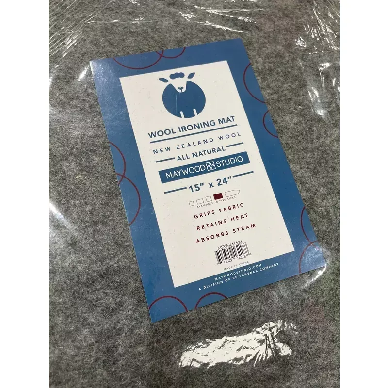 Wool Ironing Mat 15" x 24"
