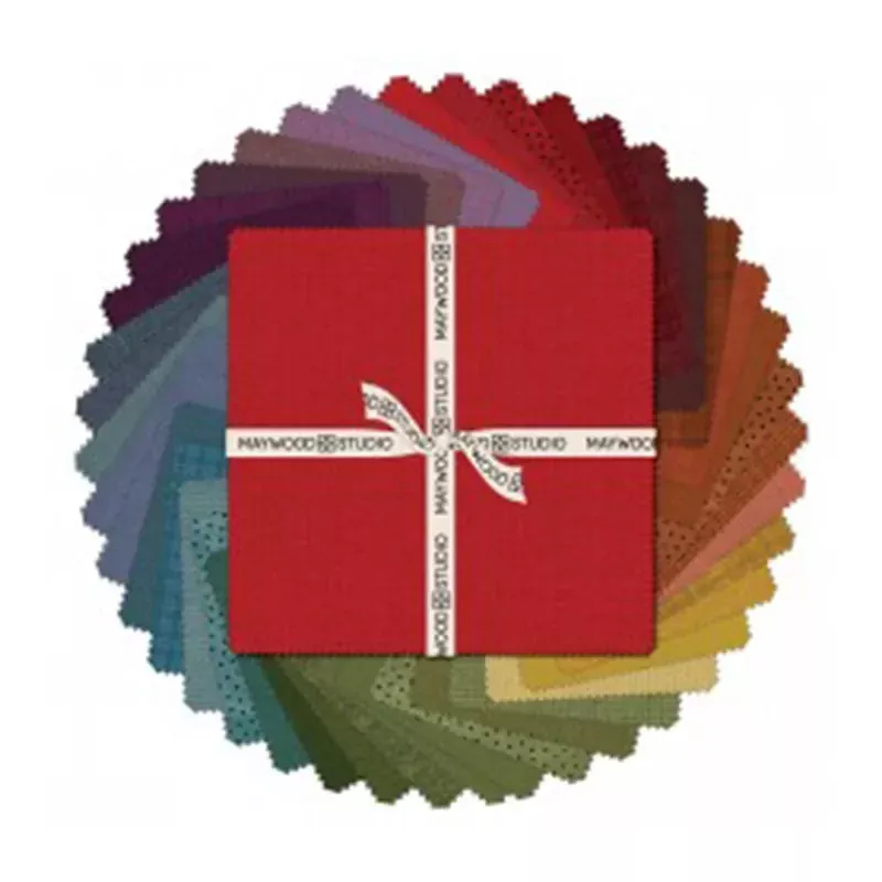 Woolies Flannel 10-inch Square Colors Volume 2 42 Piece