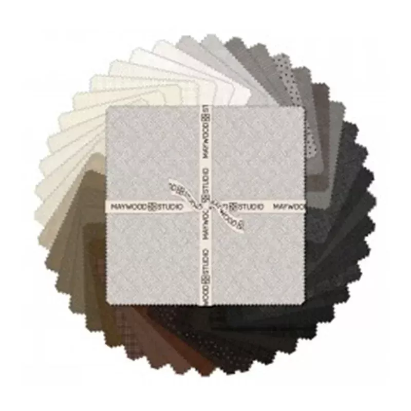 Woolies Flannel 10-inch Square Neutrals Volume 2 42 Piece