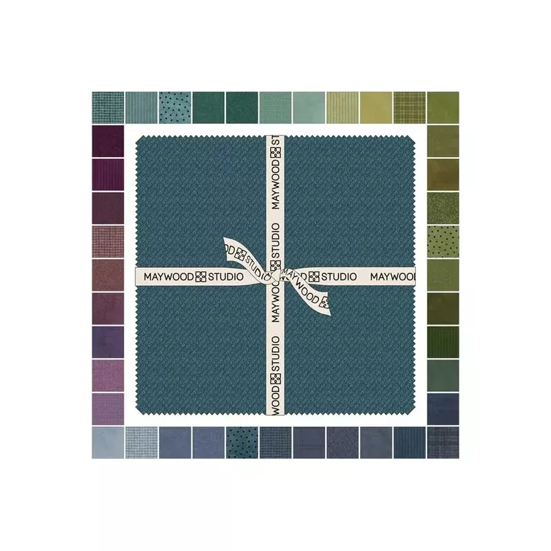 Woolies Flannel 10-inch Squares Gemstone 42 Count