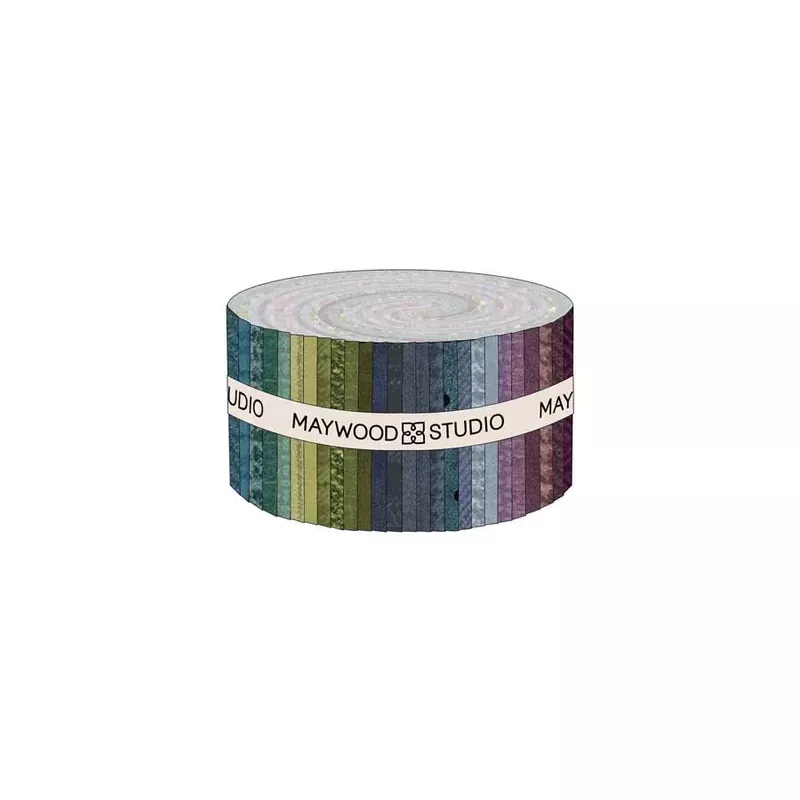 Woolies Flannel 2.5-inch Strips Gemstone 40 Count