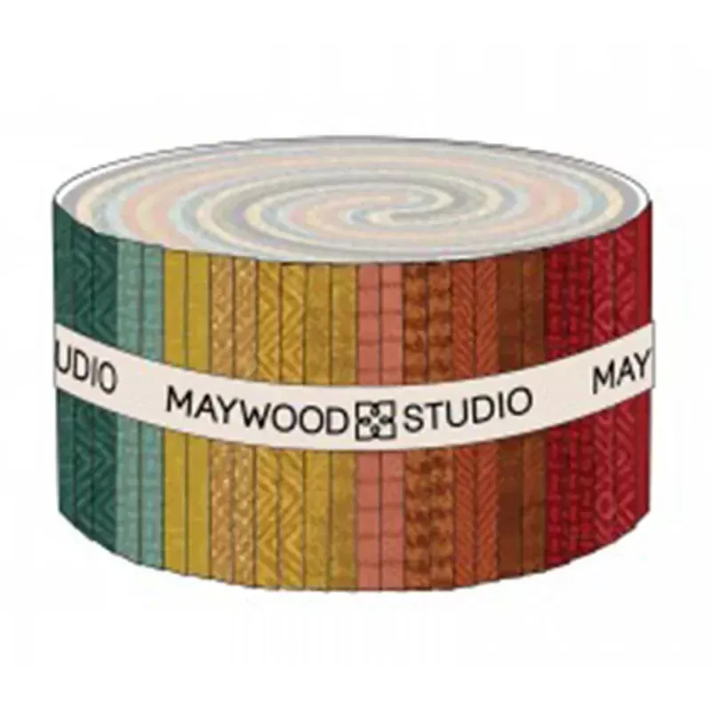 Woolies Flannel Jelly Roll Desert Sunset 40 Piece