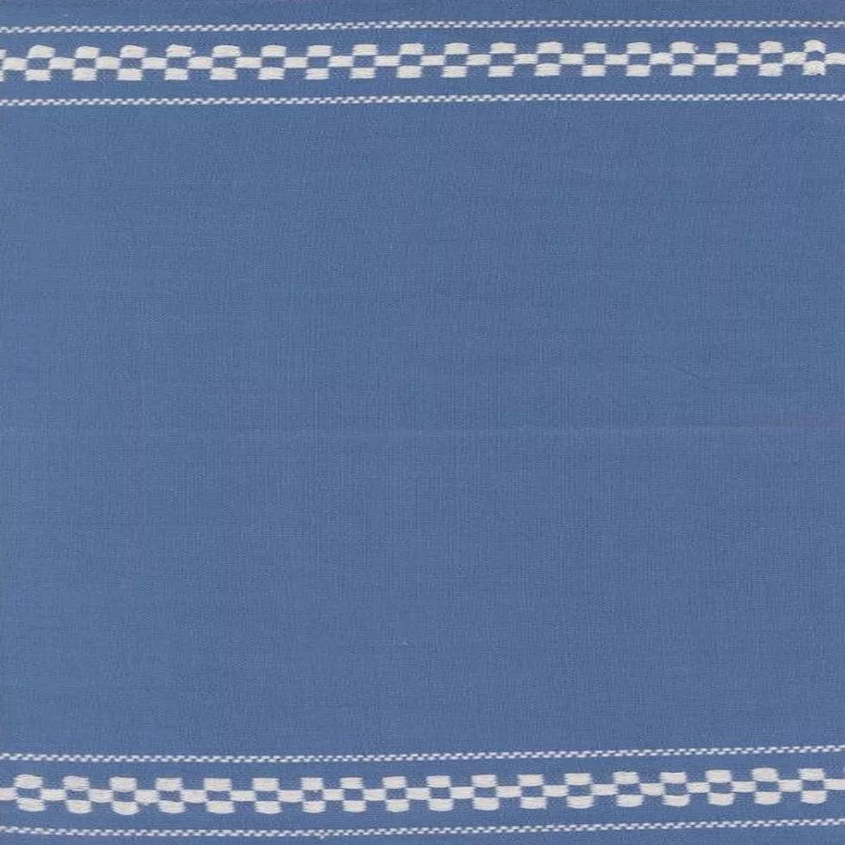 Woven Check 16" Toweling - Blue