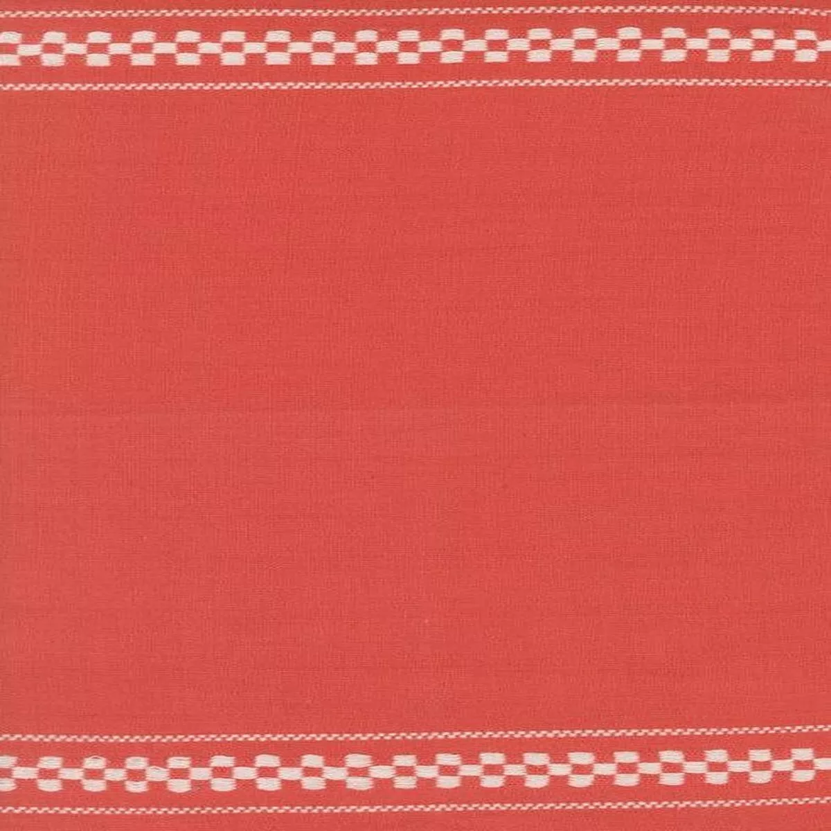 Woven Check 16" Toweling - Red