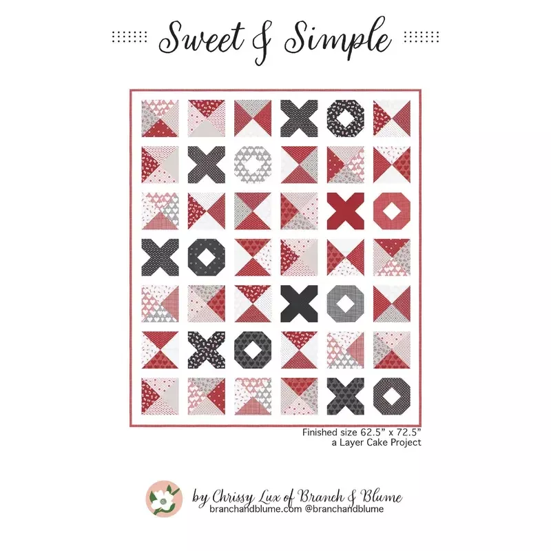 XOXO Sweet & Simple Quilt Kit