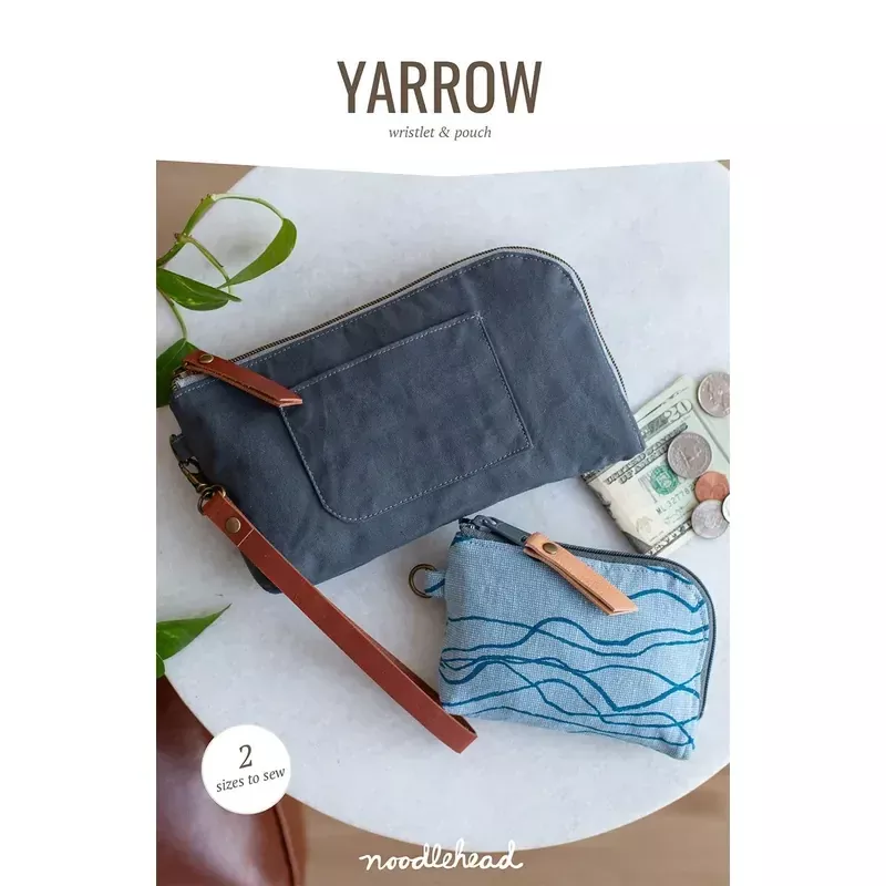 Yarrow Wristlet and Pouch Pattern