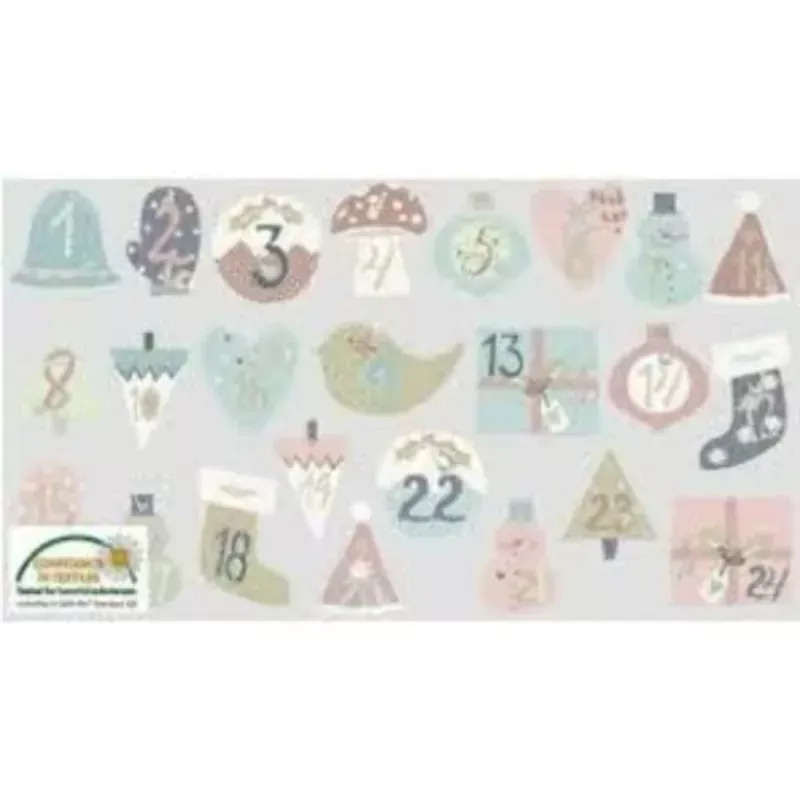 You Make Me Happy Panel Advent Calendar FADED