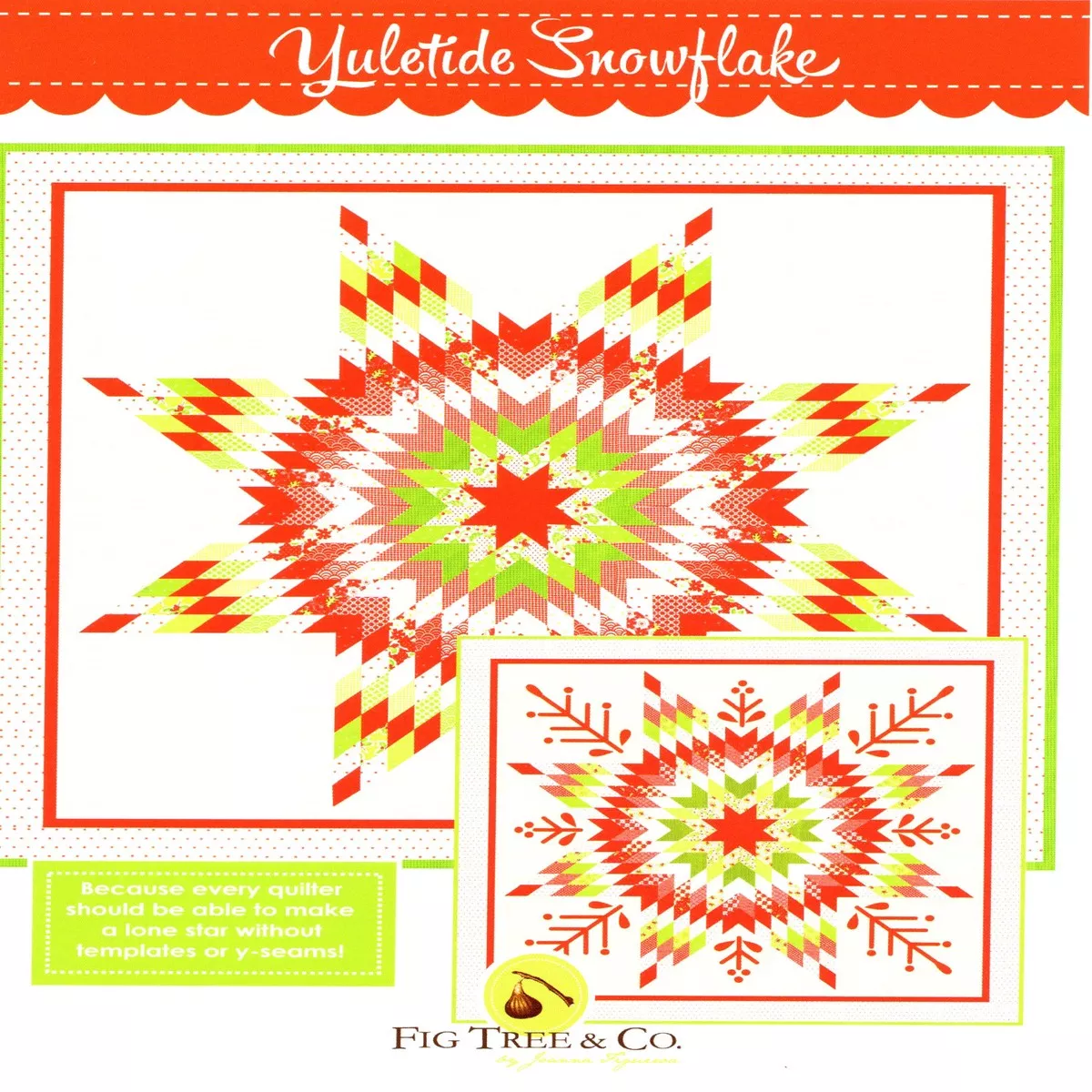 YULETIDE SNOWFLAKE - Fig Tree & Co. Pattern