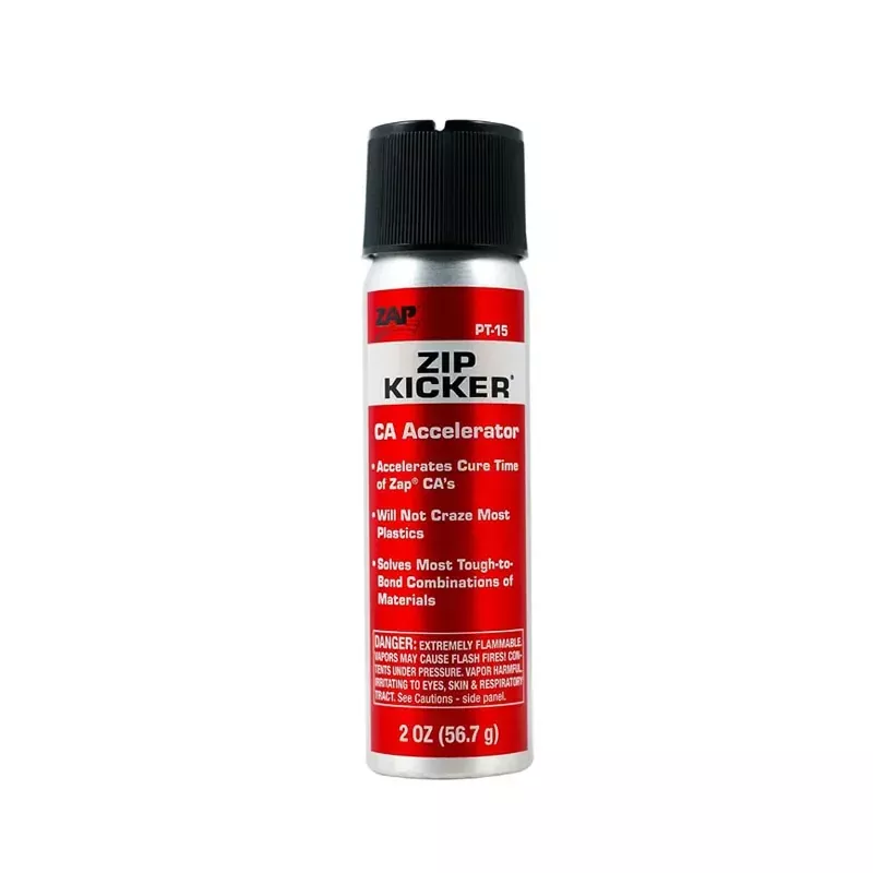 Zip Kicker Aerosol Glue Accelerator - 2-ounce