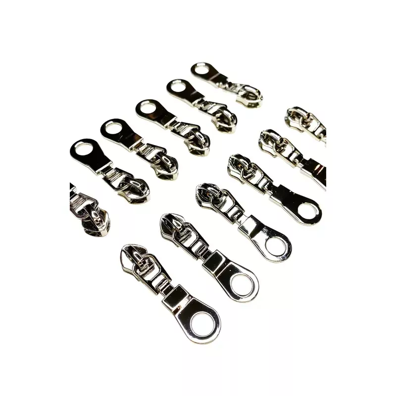 ZIPPER PULLS: Nickel
