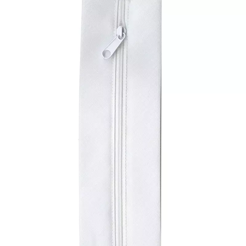 Zippity-Do-Done 18in Zipper With Pull White