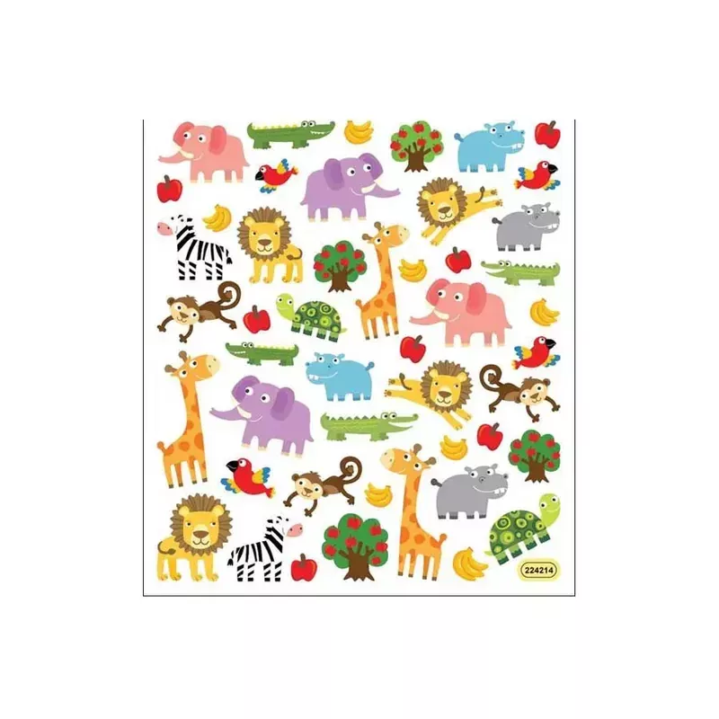 Zoo Fun Sticker Sheet