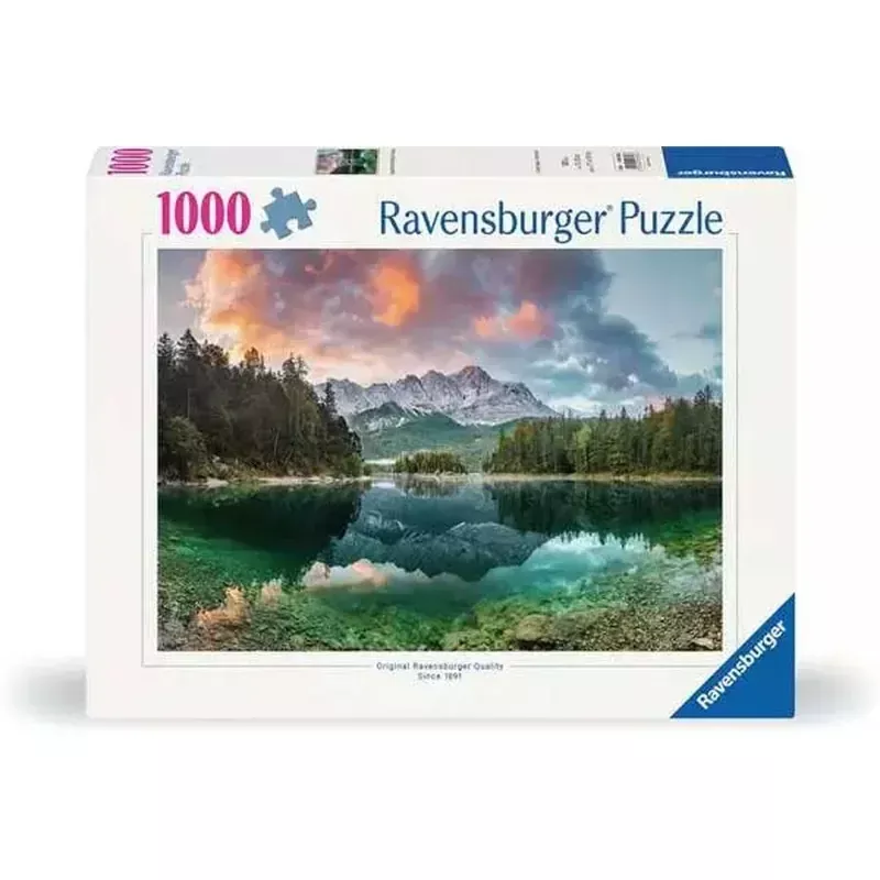 Zugspitze at the Eibsee - 1000 Piece Puzzle